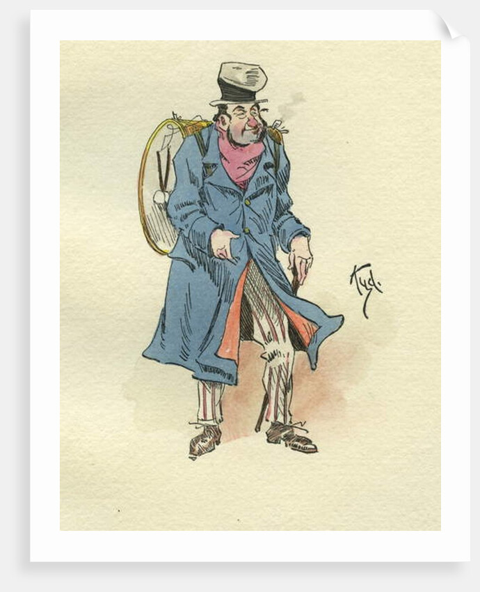 Character from Dombey & Son by Joseph Clayton Clarke