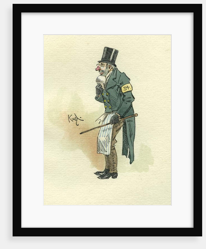 Toby 'Trotty' Veck from The Chimes by Joseph Clayton Clarke