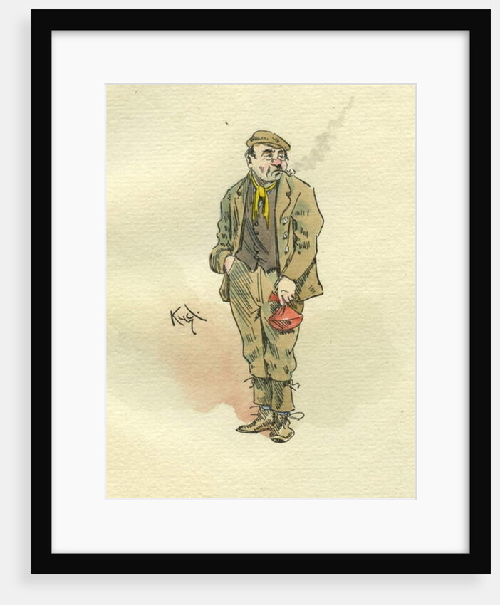 Character from Oliver Twist by Joseph Clayton Clarke