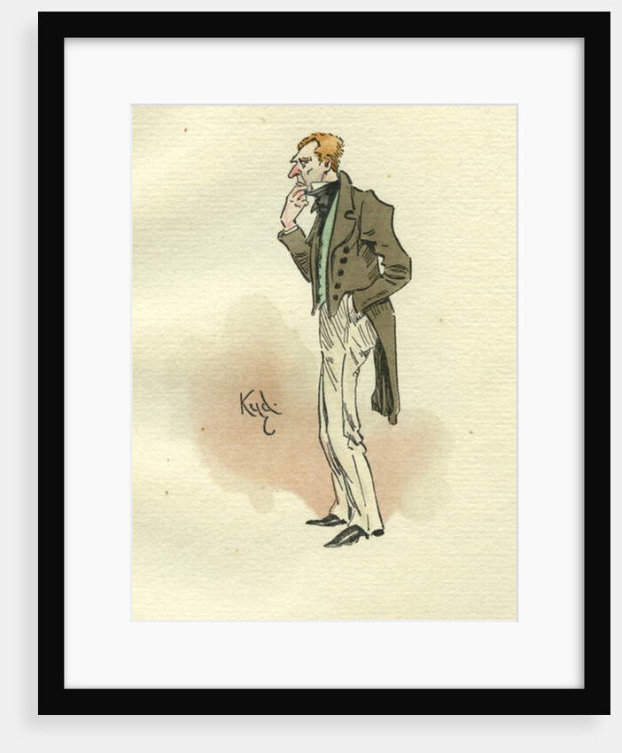 Uriah Heep from David Copperfield by Joseph Clayton Clarke