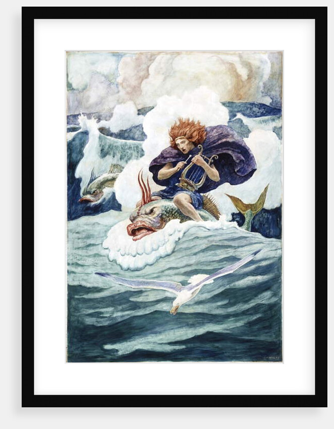 Arion and the Dolphin, 1938 by Newell Convers Wyeth