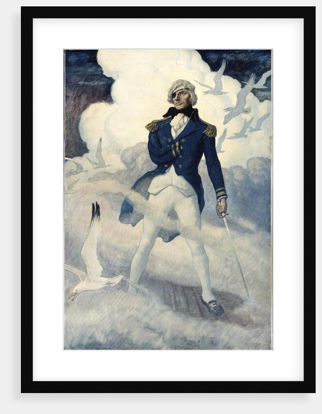 The Ghost of Admiral Nelson, 1940 by Newell Convers Wyeth