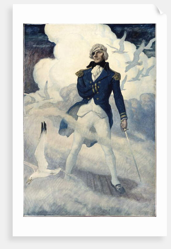 The Ghost of Admiral Nelson, 1940 by Newell Convers Wyeth