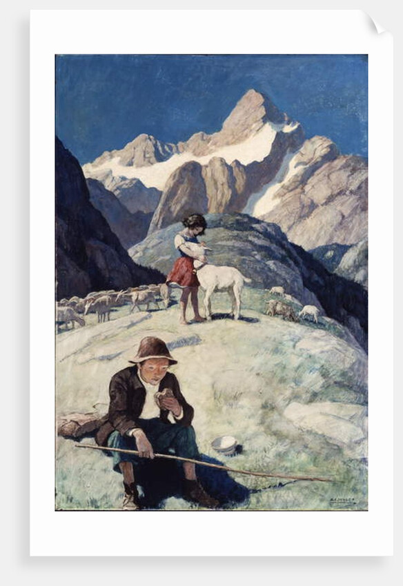 Heidi, 1940 by Newell Convers Wyeth