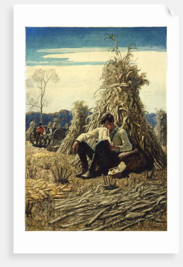 Peculiarsome Abe, 1940 by Newell Convers Wyeth