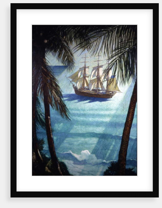 The Ship Bounty by Newell Convers Wyeth