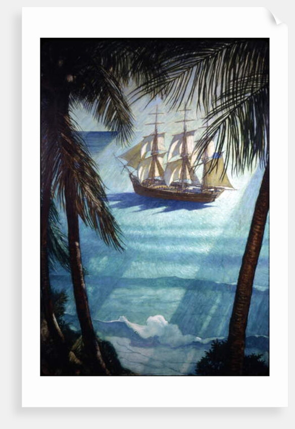 The Ship Bounty by Newell Convers Wyeth