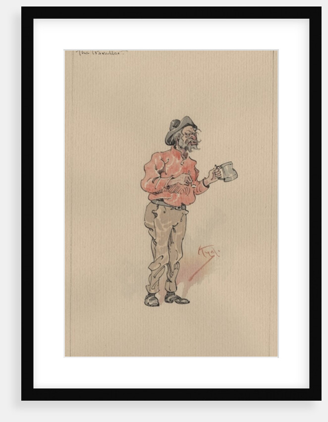 The Traveller, c.1920s by Joseph Clayton Clarke