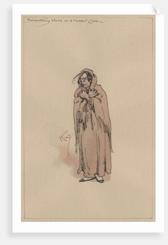 Something Alive in Russett Case, c.1920s by Joseph Clayton Clarke