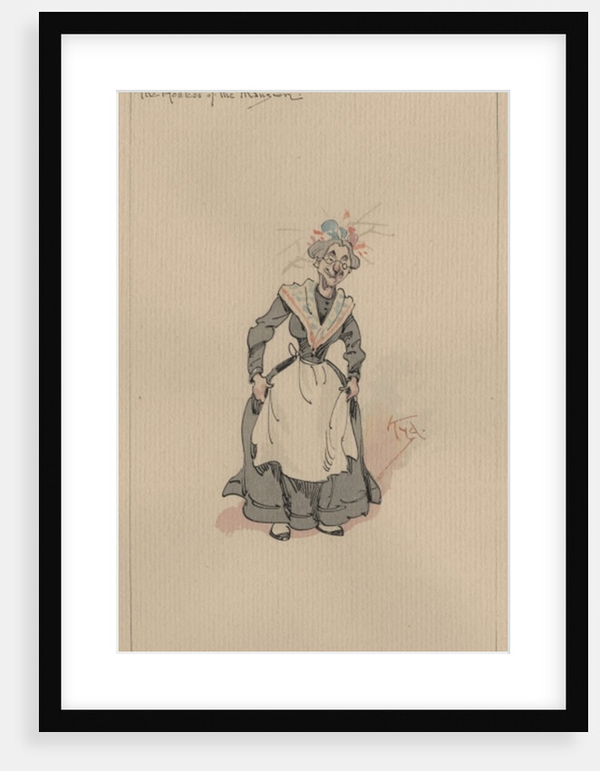 The Hostess of the Mansion, c.1920s by Joseph Clayton Clarke