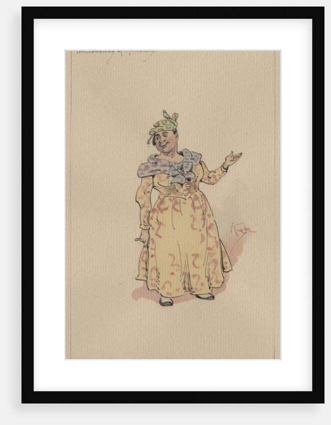 The Landlady of Almack's, c.1920s by Joseph Clayton Clarke