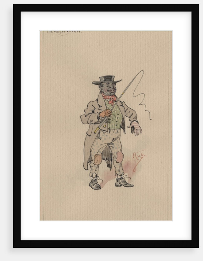 The Negro Driver, c.1920s by Joseph Clayton Clarke