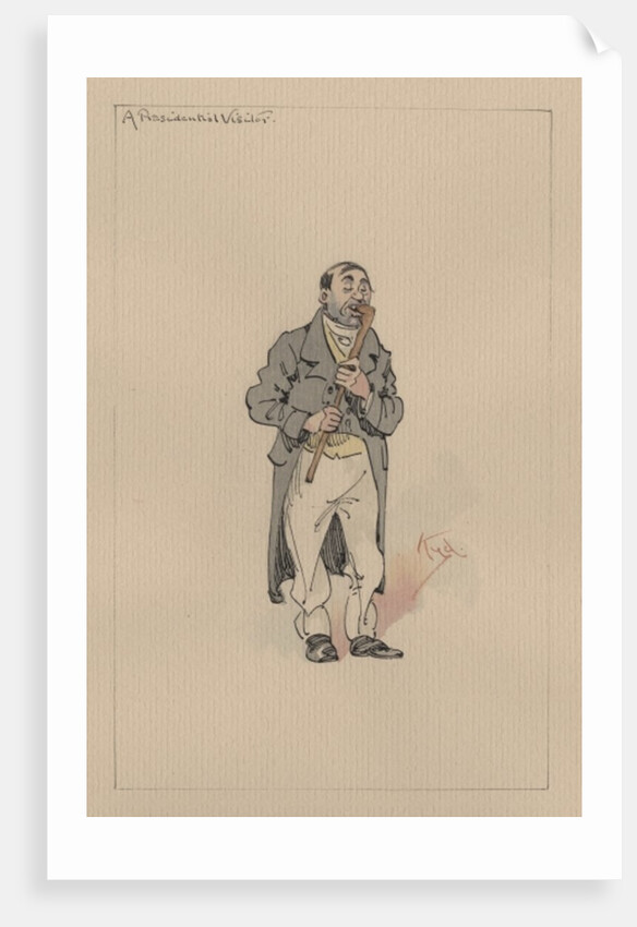 A Presidential Visitor, c.1920s by Joseph Clayton Clarke