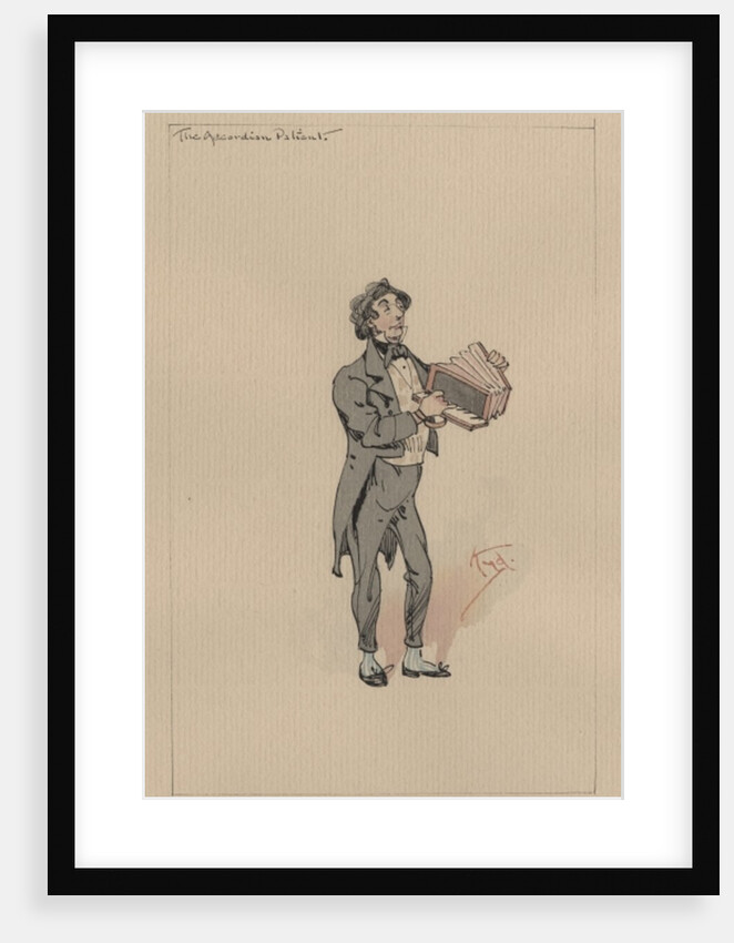 The Accordian Patient, c.1920s by Joseph Clayton Clarke