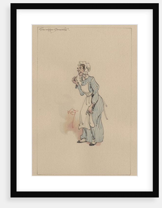 The Upper Domestic, c.1920s by Joseph Clayton Clarke