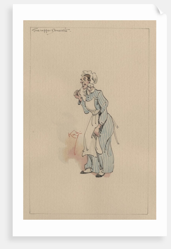 The Upper Domestic, c.1920s by Joseph Clayton Clarke