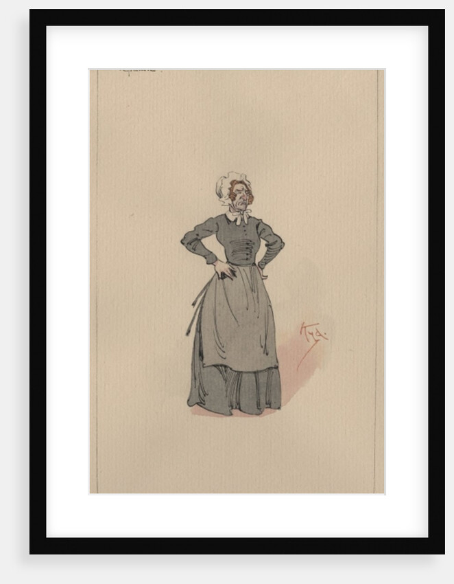 Mrs Pipchin, c.1920s by Joseph Clayton Clarke