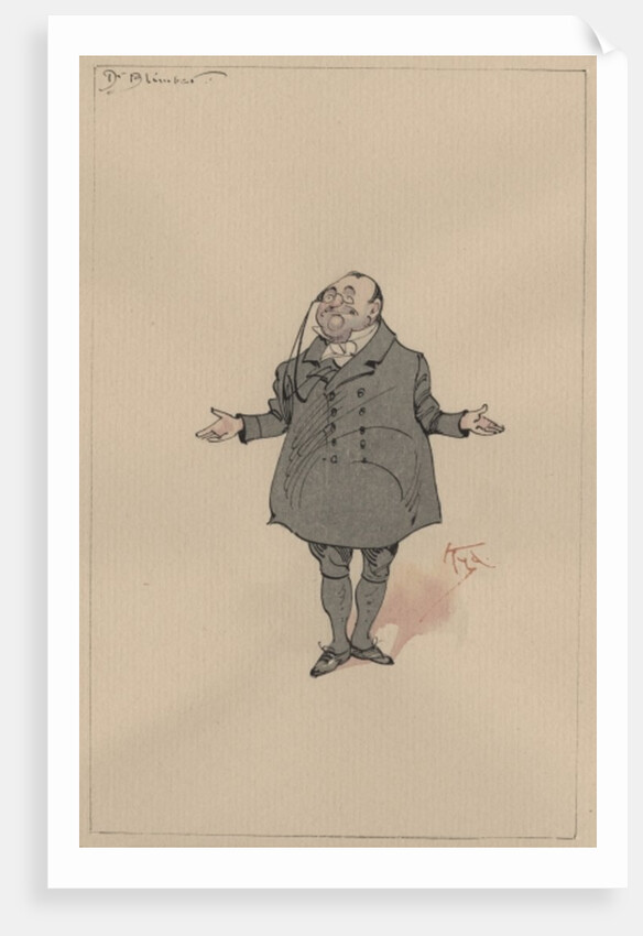 Dr Blimber, c.1920s by Joseph Clayton Clarke