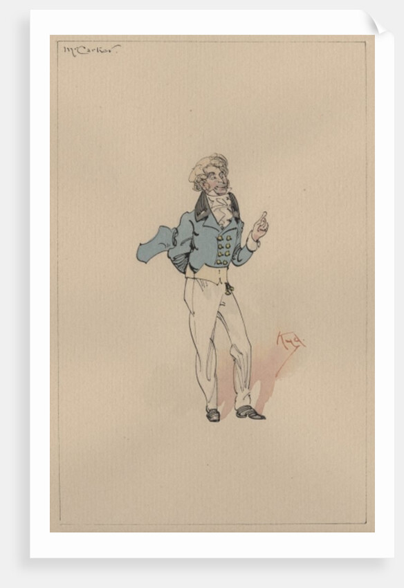 Mr Carker, c.1920s by Joseph Clayton Clarke