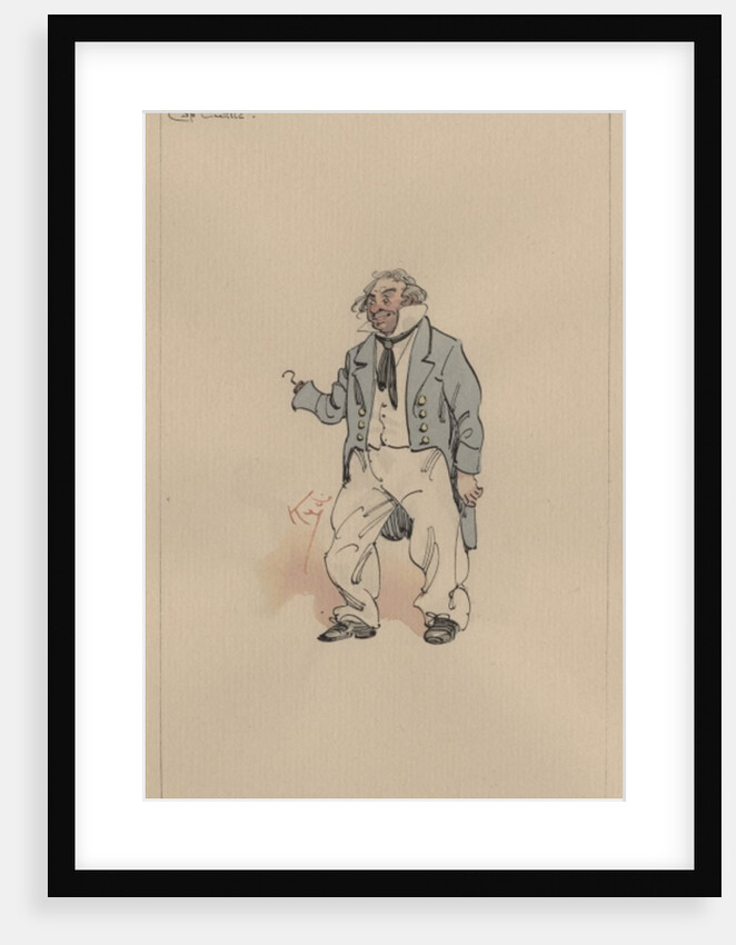 Captain Cuttle, c.1920s by Joseph Clayton Clarke