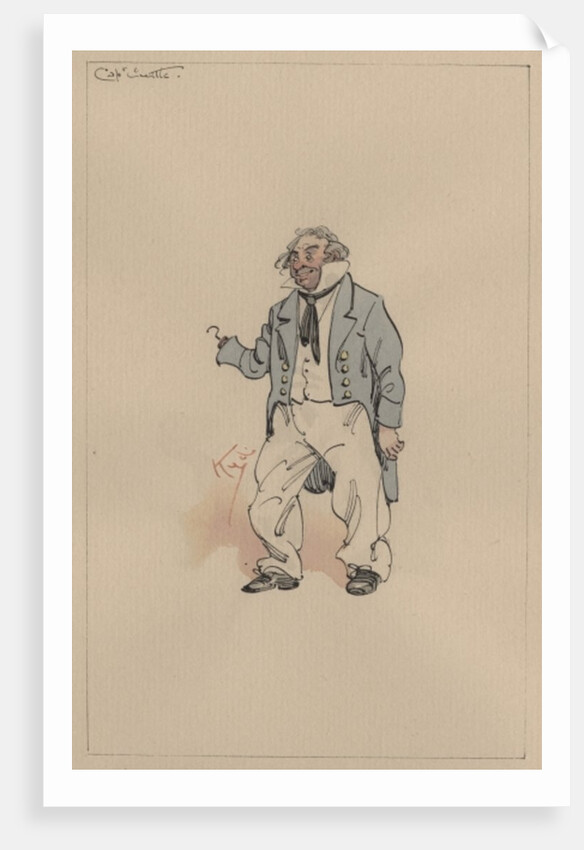 Captain Cuttle, c.1920s by Joseph Clayton Clarke
