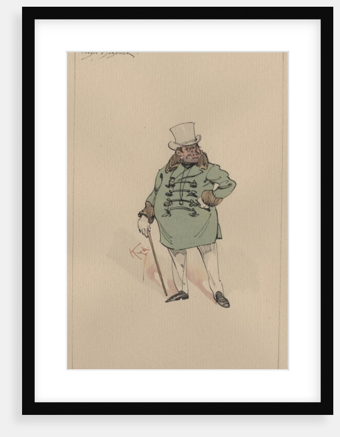 Major Bagstock, c.1920s by Joseph Clayton Clarke