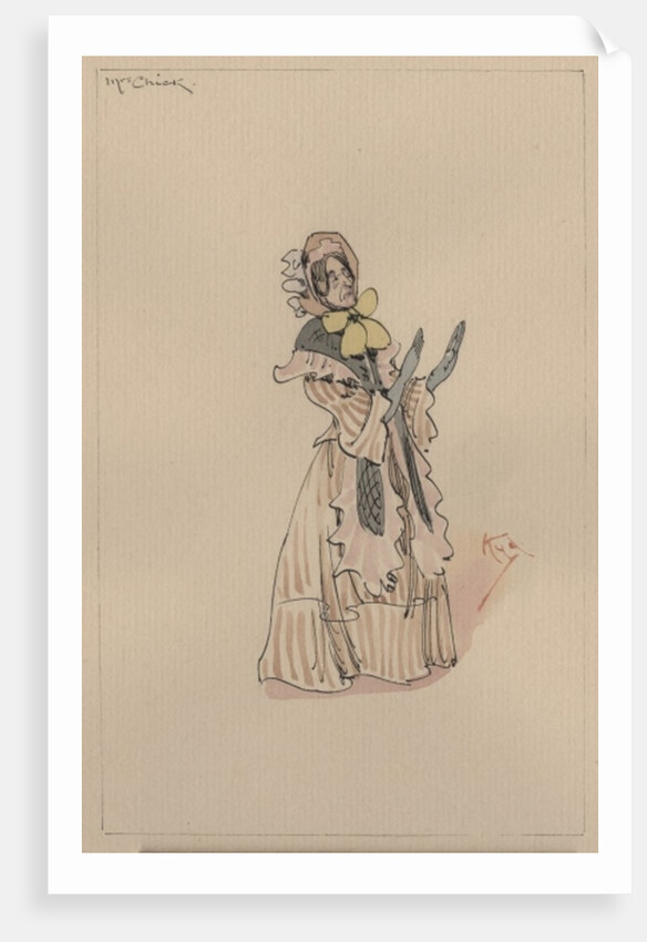 Mrs Chick, c.1920s by Joseph Clayton Clarke