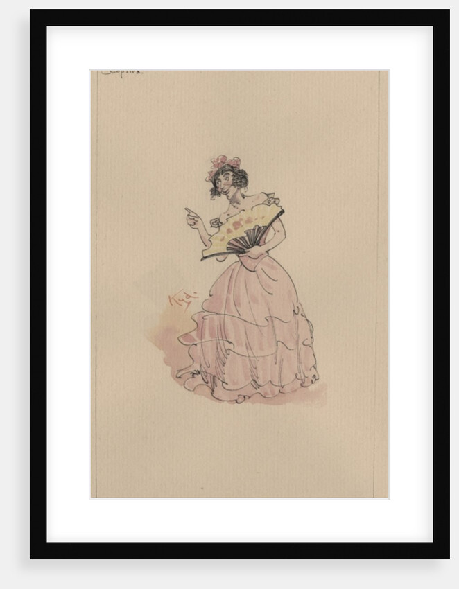 Cleopatra, or The Honourable Mrs Skewton, c.1920s by Joseph Clayton Clarke