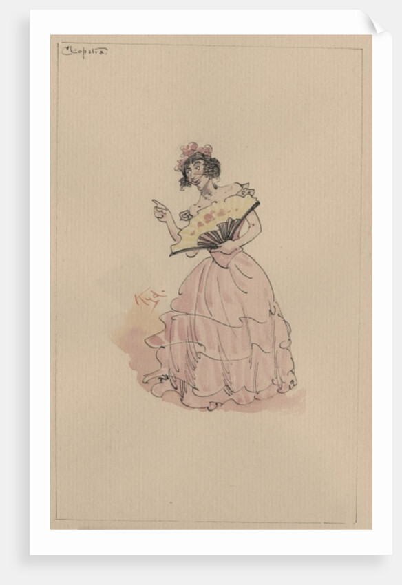 Cleopatra, or The Honourable Mrs Skewton, c.1920s by Joseph Clayton Clarke