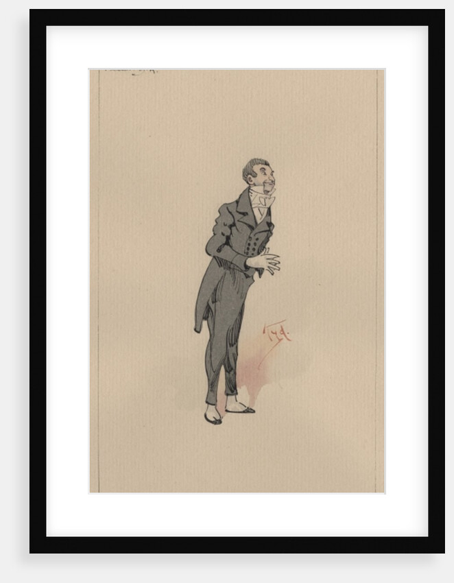 Mr B. A. Feeder, c.1920s by Joseph Clayton Clarke