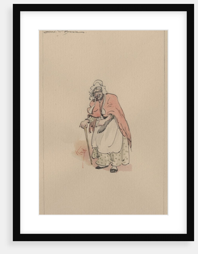 Good Mrs Brown, c.1920s by Joseph Clayton Clarke