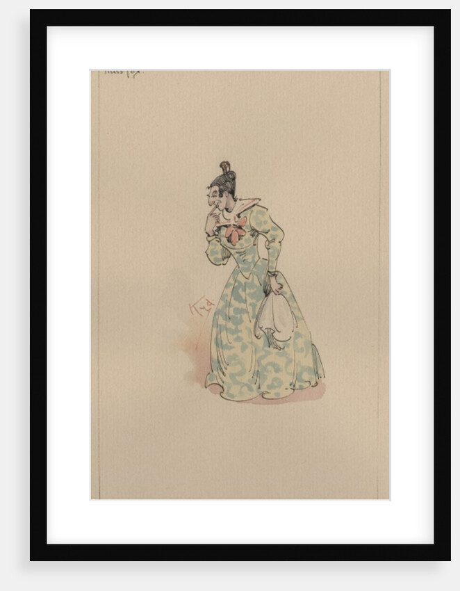 Miss Lucretia Tox, c.1920s by Joseph Clayton Clarke