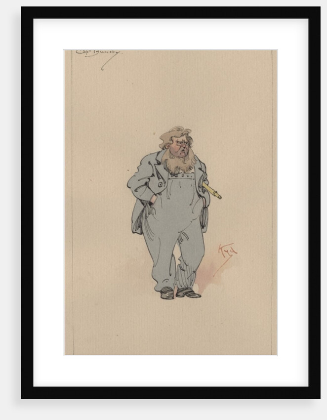 Captain Jack Bunsby, c.1920s by Joseph Clayton Clarke