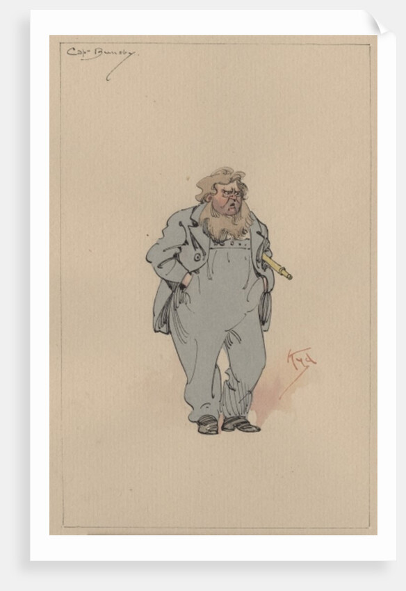 Captain Jack Bunsby, c.1920s by Joseph Clayton Clarke