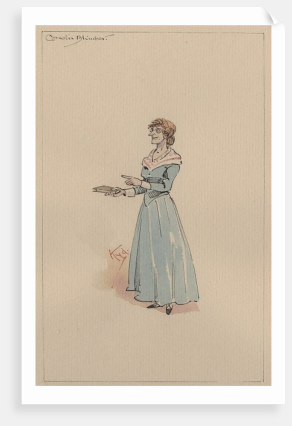 Miss Cornelia Blimber, c.1920s by Joseph Clayton Clarke