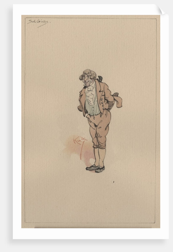 Solomon Gills, or Uncle Sol, c.1920s by Joseph Clayton Clarke