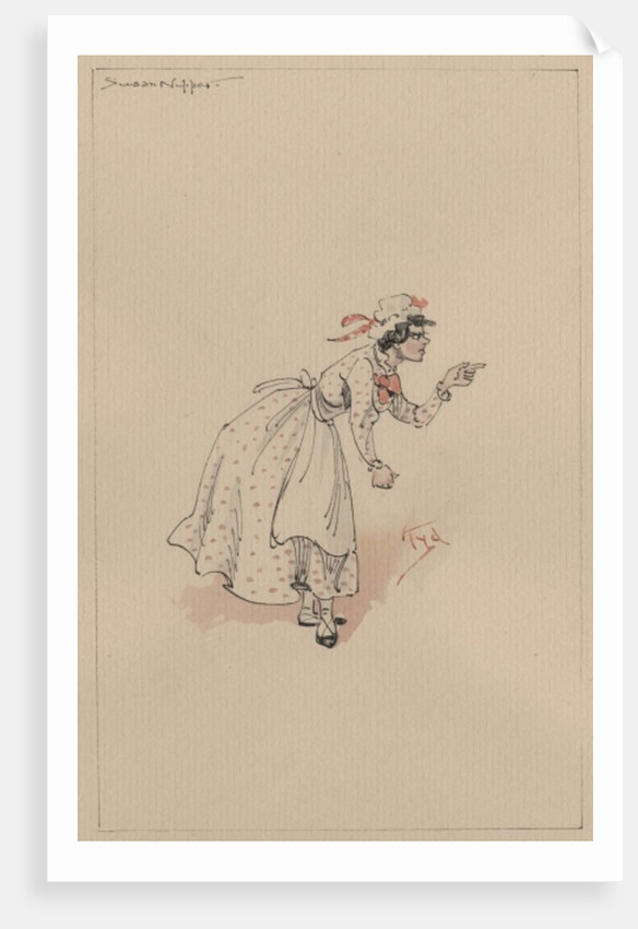 Susan Nipper, c.1920s by Joseph Clayton Clarke