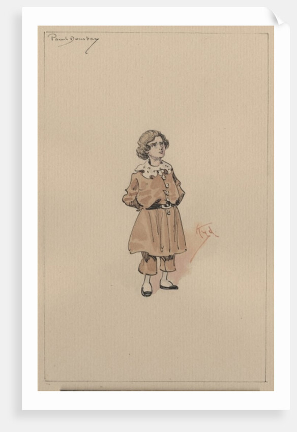 Little Paul Dombey, c.1920s by Joseph Clayton Clarke