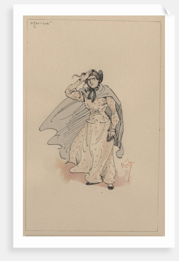 Miss Harriet Carker, c.1920s by Joseph Clayton Clarke