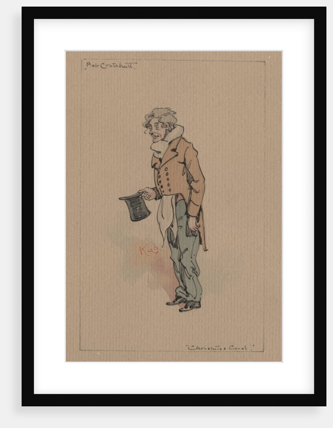 Bob Cratchit - A Christmas Carol, c.1920s by Joseph Clayton Clarke