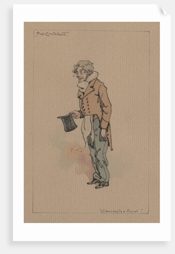 Bob Cratchit - A Christmas Carol, c.1920s by Joseph Clayton Clarke