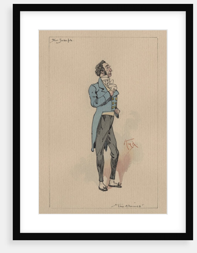 Sir Joseph Bowley - The Chimes, c.1920s by Joseph Clayton Clarke