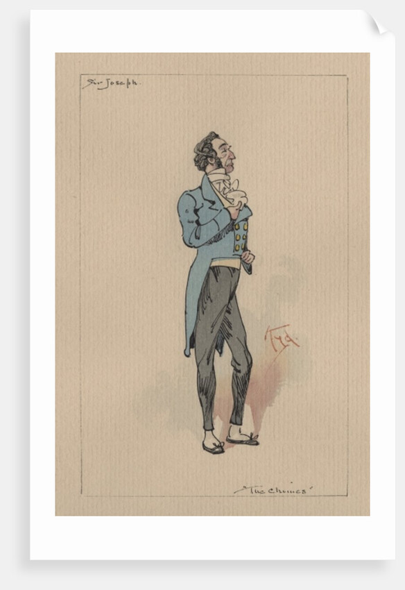 Sir Joseph Bowley - The Chimes, c.1920s by Joseph Clayton Clarke