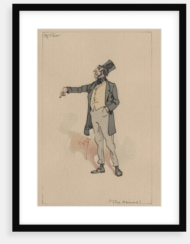 Mr Filer - The Chimes, c.1920s by Joseph Clayton Clarke