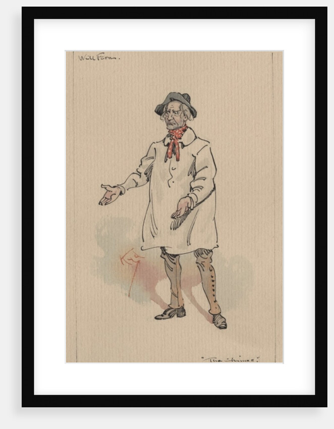 Will Fern - The Chimes, c.1920s by Joseph Clayton Clarke
