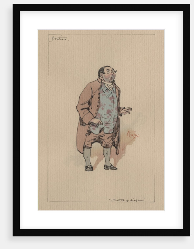 Ben Britain - The Battle of Life, c.1920s by Joseph Clayton Clarke