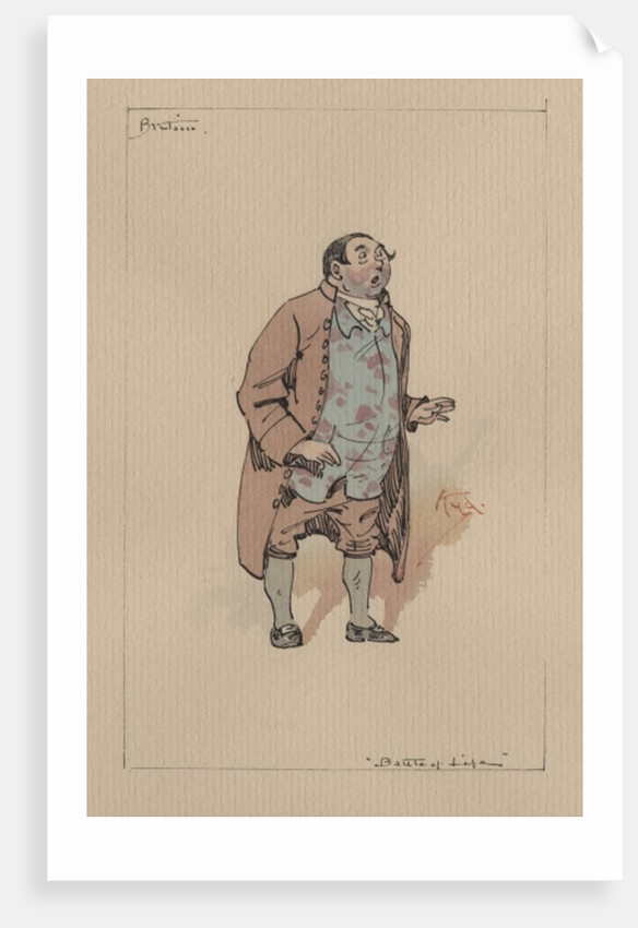 Ben Britain - The Battle of Life, c.1920s by Joseph Clayton Clarke