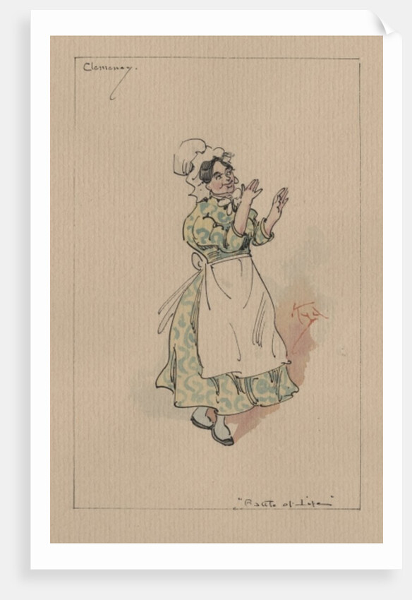 Clemency - The Battle of Life, c.1920s by Joseph Clayton Clarke