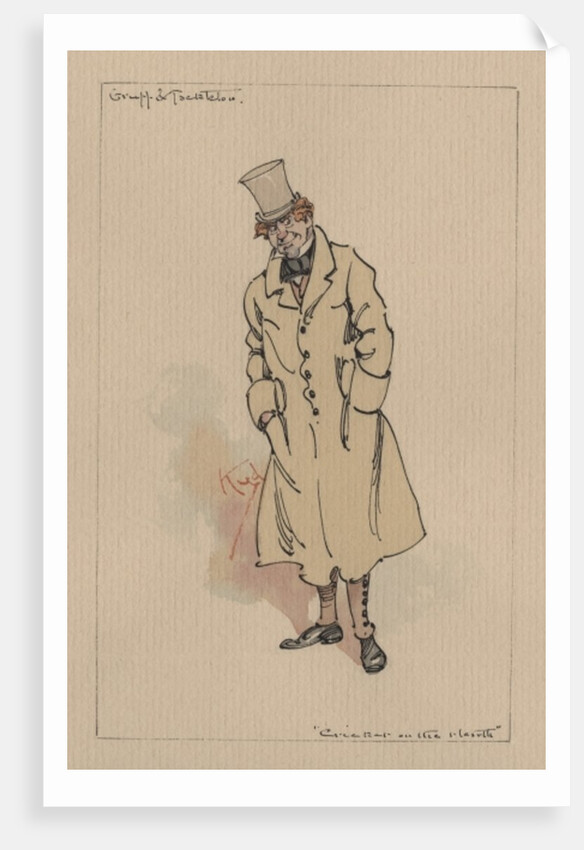 Gruff & Tackleton - The Cricket on the Hearth, c.1920s by Joseph Clayton Clarke