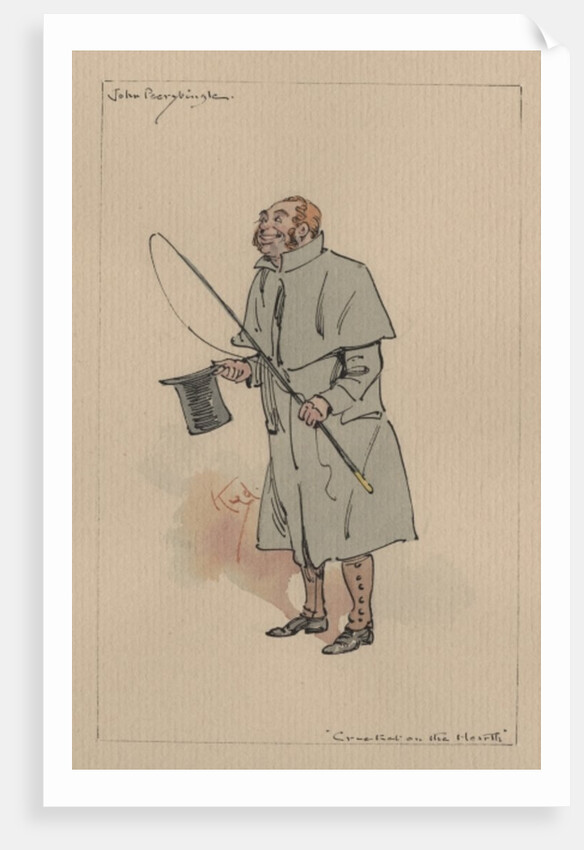 John Peerybingle - The Cricket on the Hearth, c.1920s by Joseph Clayton Clarke